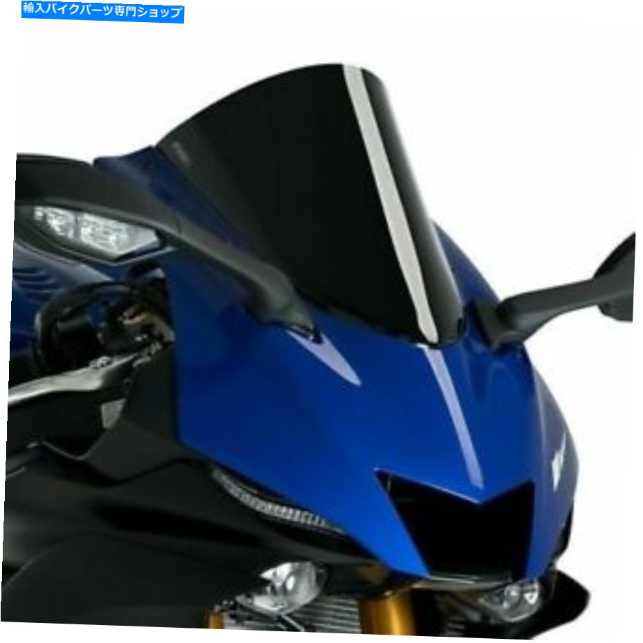 Windshield Puig Yamaha YZF R6 Rレーサースクリーン2017+ - ブラック Puig Yamaha YZF R6 R-Racer Screen 2017+ - Black【並行輸入品】
