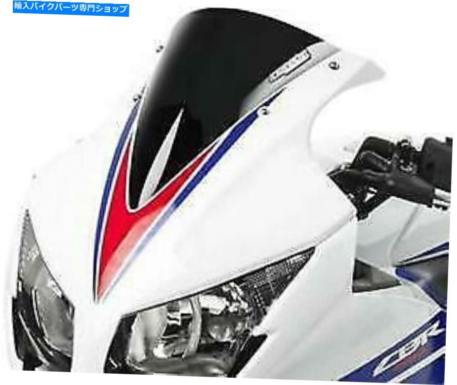 Windshield ホットボディスーパースポーツウィンドスクリーンブラックフィットホンダCBR300R 2014-2015 Hotbodies SuperSport Windscreen Black fits Honda CBR300R 2014-2015【並行輸入品】