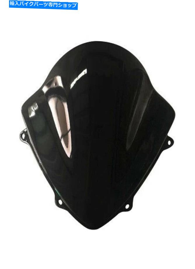 Windshield グロスブラックバイザー/ウインドシールド/スズキギザのためのフロントスケーン GLOSS BLACK VISOR / WINDSHIELD / WINDSCREEN FOR SUZUKI GIZZER【並行輸入品】