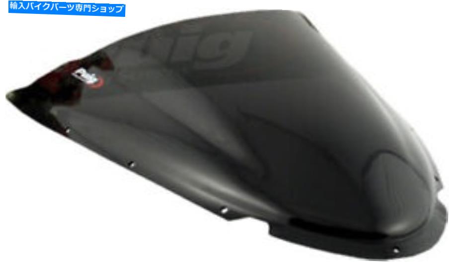 Windshield Puig Racing Windscreenダークスモーク1349F Puig Racing Windscreen Dark Smoke 1349F【並行輸入品】