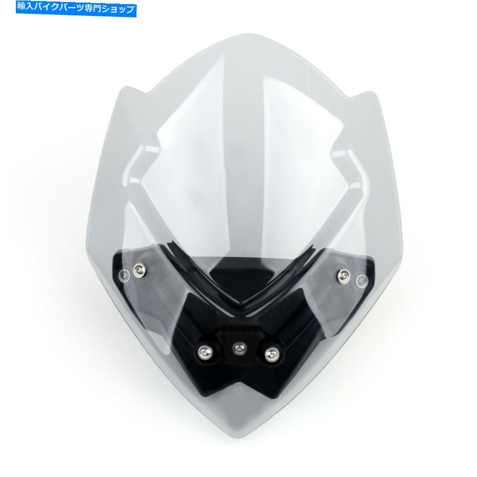 Windshield 新しいフロントウィンドシールドフィットスズキGSX-S1000 2015-2017 2015-2017 2016 Grey S3 New Windscreen Windshield Fit SUZUKI GSX-S1000 2015-2017 2016 Gray S3【並行輸入品】