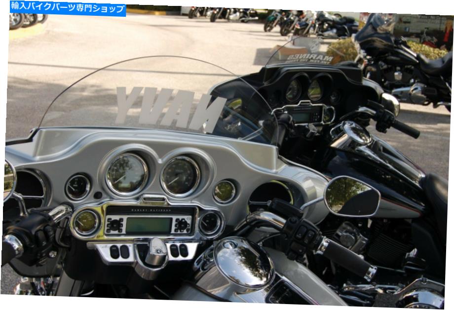 Windshield 1996年から2013年ハーレーストリートグライド/エレクトラグライド8 "昇るカスタムエッチングフロントガラス8" Custom etched windshields for 1996-2013 Harley Street Glide/Electra Glide 8"rise【並行輸入品】｜Us Custom Parts Shop USDM