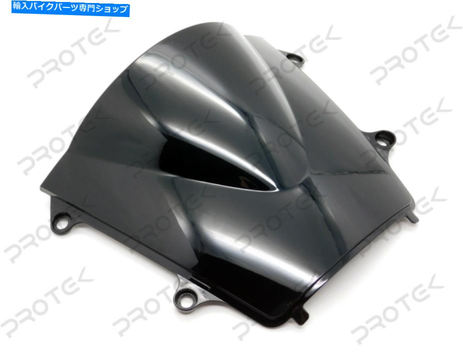 Windshield ABSスモークブラックダブルバブルウィンドスクリーンフロントガラス2013-2018ホンダCBR600RR ABS Smoke Black Double Bubble Windscreen Windshield for 2013-2018 Honda CBR600RR【並行輸入品】