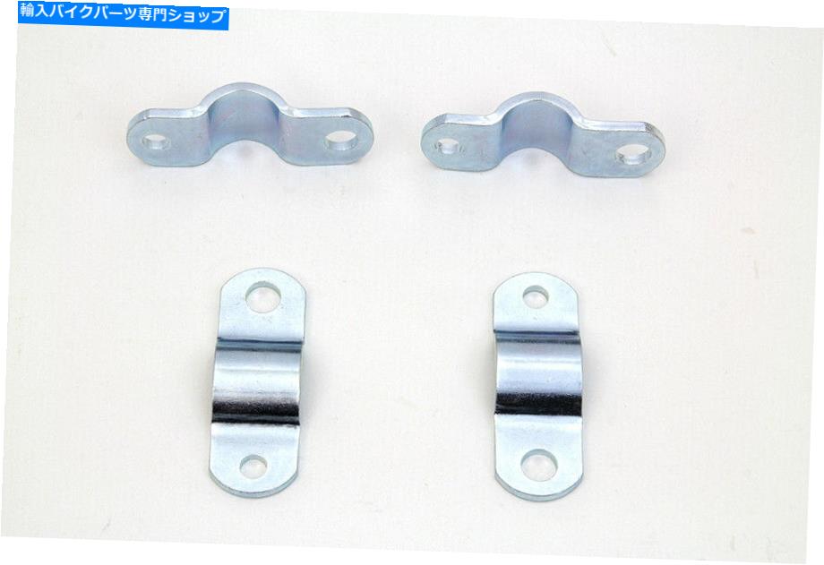 Windshield フロントガラスストラップセット亜鉛はハーレー - ダビッドソンにフィットします Windshield Strap Set Zinc fits Harley-Davidson【並行輸入品】