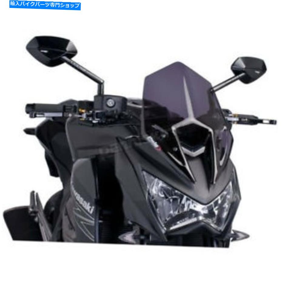 Windshield パイグハイテク部品ダークスモーク裸の新世代スポーツウィンドスクリーン - 6401F Puig Hi-Tech Parts Dark Smoke Naked New Generation Sport Windscreen - 6401F【並行輸入品】