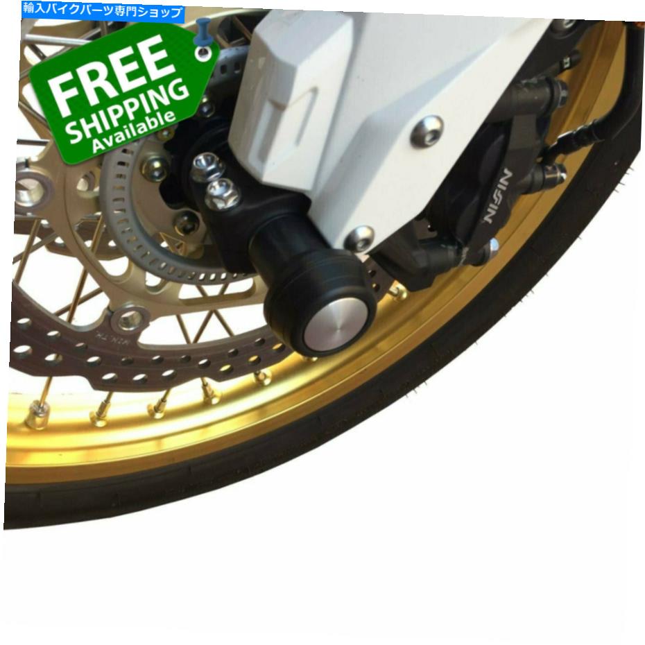 Windshield ホンダCRF250L CRF 250L 2017-2020のためのフロントアクスルスライダーフォークプロテクター Front Axle Sliders Fork Protectors for Honda CRF250L CRF 250L 2017-2020【並行輸入品】