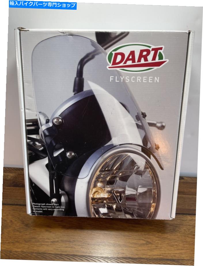 Windshield ダーツクラシックフライスクリーンライト色合いTRIUMPH T120 2016年からの水冷却モデル Dart Classic Flyscreen Light Tint Triumph T120 Watercooled Models From 2016 New【並行輸入品】 36,864円