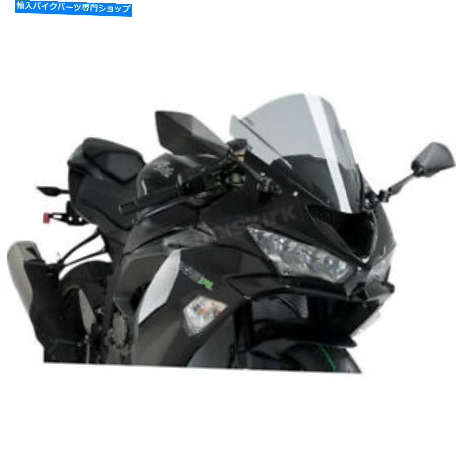 Windshield ピンジハイテク部品スモークレースフロントガラス - 3177h Puig Hi-Tech Parts Smoke Racing Windshield - 3177H【並行輸入品】