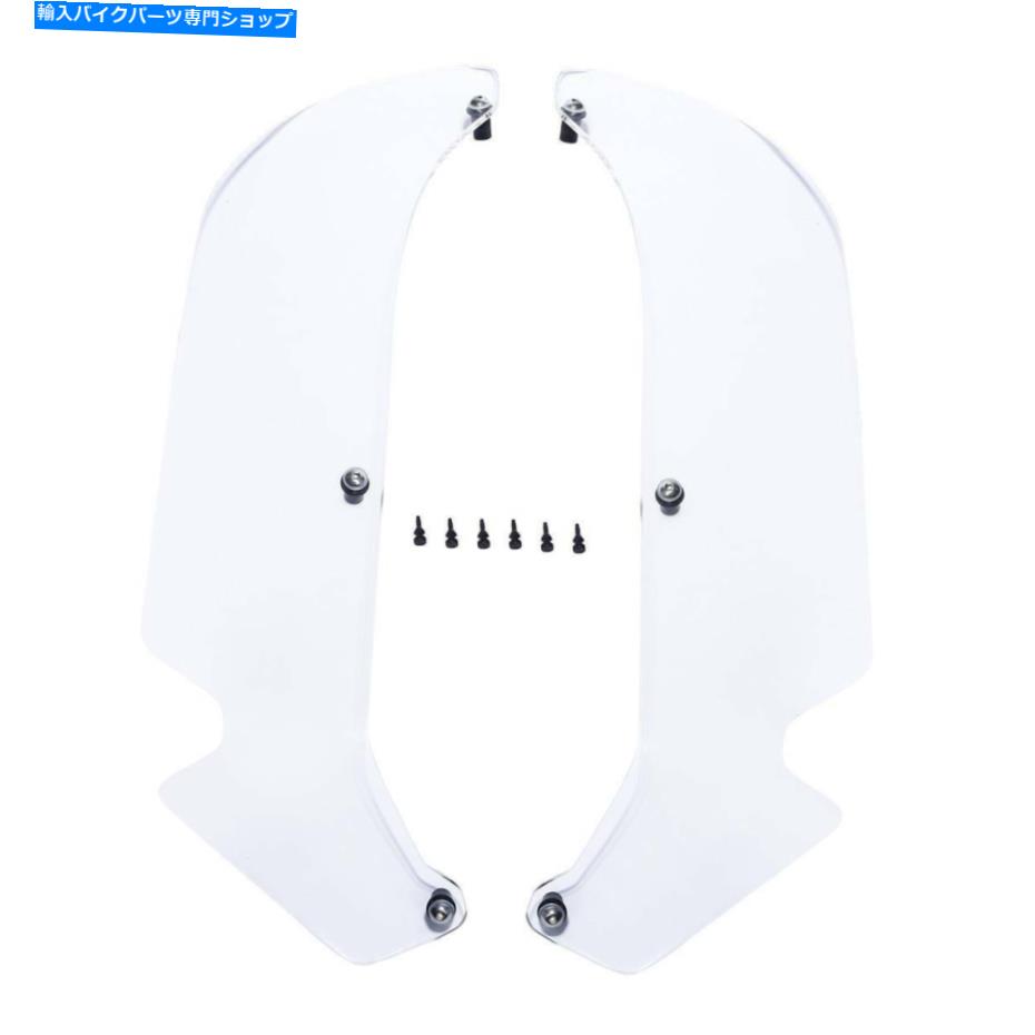 Windshield Honda Goldwing1800 GL1800 2018-2020のための鮮明な低い空気偏向器の偏向器の偏向器 Clear Lower Air Deflector Deflectors Fit For Honda Goldwing1800 GL1800 2018-2020【並行輸入品】