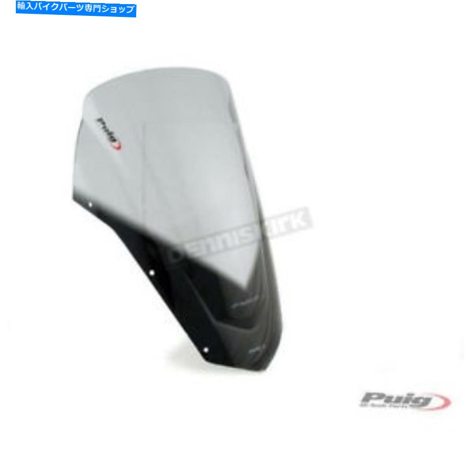 Windshield ピグハイテク部品スモークレースウィンドスクリーン - 4366H Puig Hi-Tech Parts Smoke Racing Windscreen - 4366H【並行輸入品】｜Us Custom Parts Shop USDM