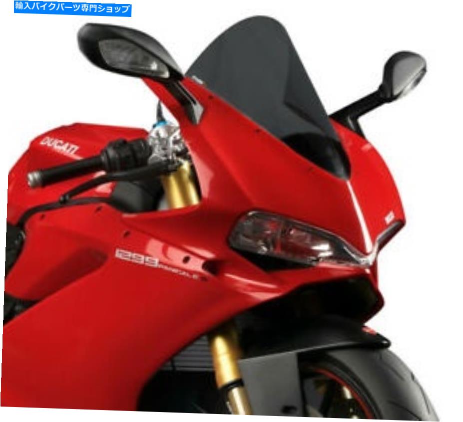 Windshield ピュギレーシングフロントスケーンダークスモーク7621F PUIG Racing Windscreen Dark Smoke 7621F【並行輸入品】