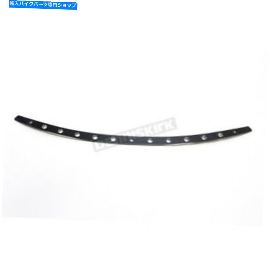 Windshield メンフィスシェードブラックコントラストホールウインドシールドトリム - MEB0976 Memphis Shades Black Contrast Holes Windshield Trim - MEB0976【並行輸入品】