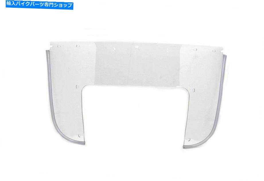 Windshield V-Twinによるハーレーダビッドソンのためのビーズの下のフロントガラスクリア Beaded Lower Windshield Clear for Harley Davidson by V-Twin【並行輸入品】