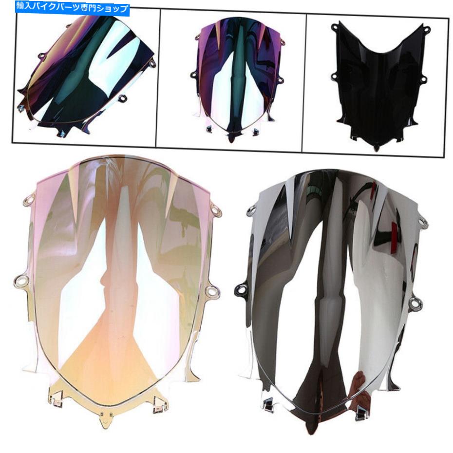 Windshield オートバイATVフロントスケーンフロントガラス風偏向器フィットヤマハYZF R6 2017-2018 Motorcycle ATV Windscreen Windshield Wind Deflector fit Yamaha YZF R6 2017-2018【並行輸入品】