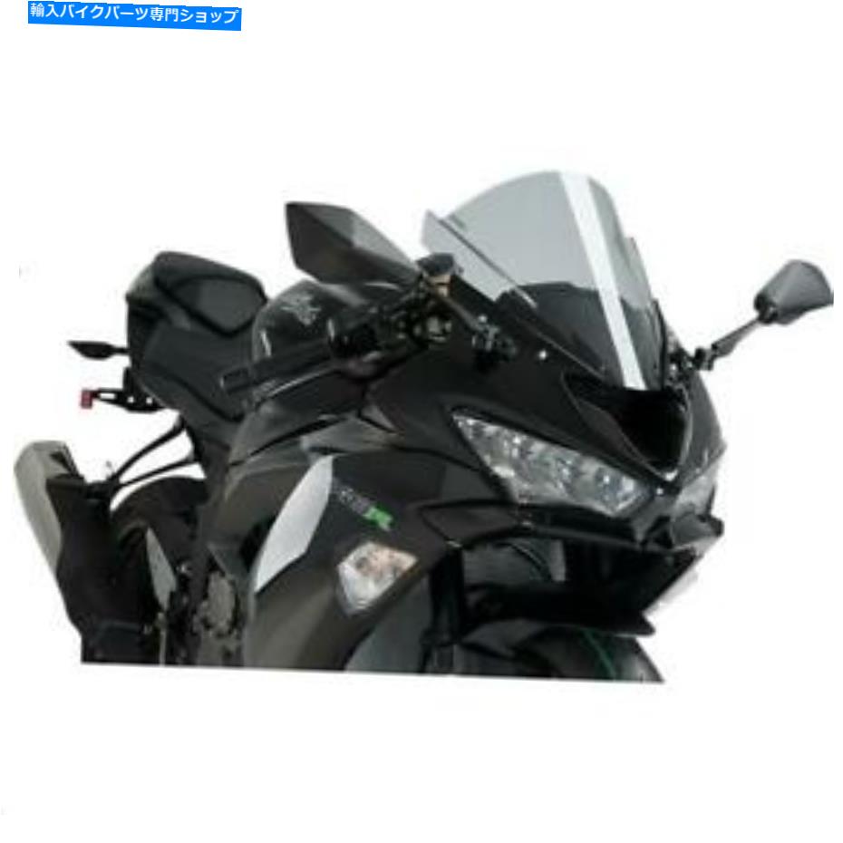 Windshield 新しいPuig Racing Windscreen Smoke 3177H NEW PUIG Racing Windscreen Smoke 3177H【並行輸入品】