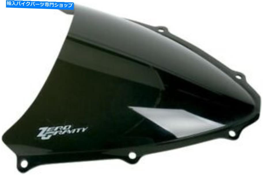 Windshield ゼロ重力20-110-19 SRシリーズフロントスケーンダークスモークスポーツバイク風シールド Zero Gravity 20-110-19 SR Series Windscreen Dark Smoke Sport Bike Wind Shield【並行輸入品】