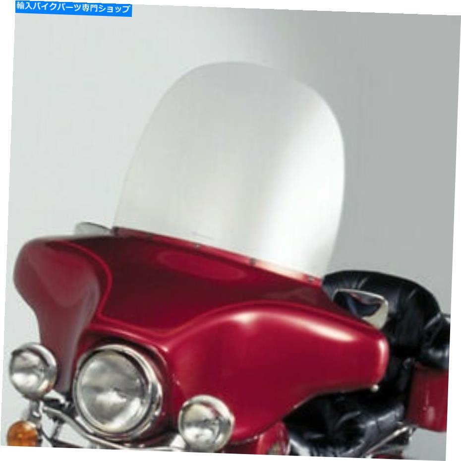 Windshield 国連サイクル17.25in。 - 公平なフロントガラスをクリア National Cycle 17.25in. - Clear Fairing Windshield【並行輸入品】