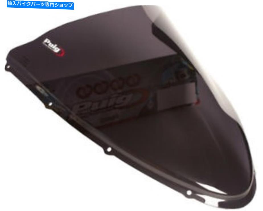 Windshield 2008-13 Ducati 848と2007-11 1198 / S - 暗い煙 Puig Racing Windscreen for 2008-13 Ducati 848 and 2007-11 1198/S - Dark Smoke【並行輸入品】