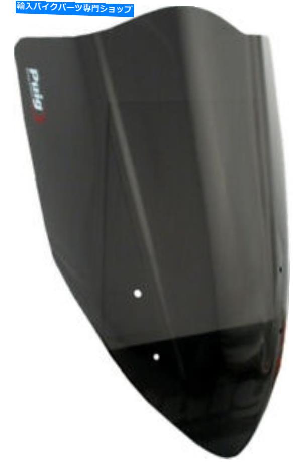 Windshield PUIG 1520Fレーシングウィンドスクリーンダークスモーク PUIG 1520F Racing Windscreen Dark Smoke【並行輸入品】｜Us Custom Parts Shop USDM