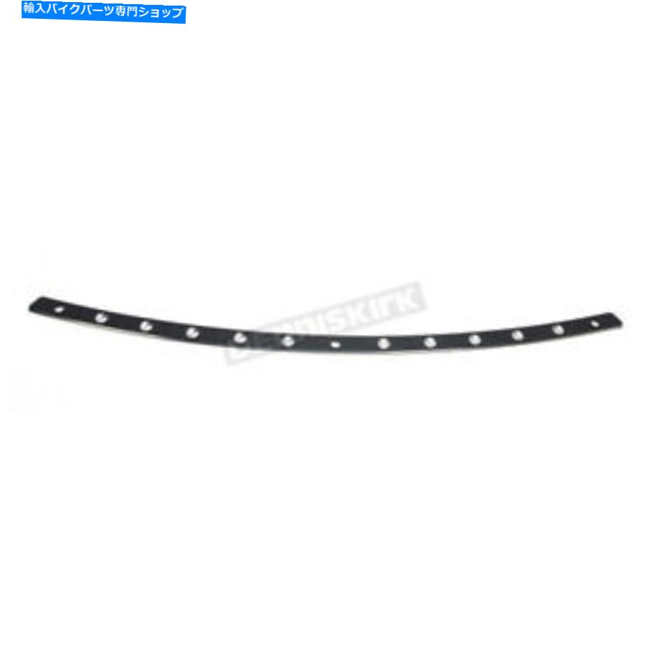 Windshield メンフィスシェードブラックコントラストディッシュフロントガラストリム - MEB0972 Memphis Shades Black Contrast Dish Windshield Trim - MEB0972【並行輸入品】
