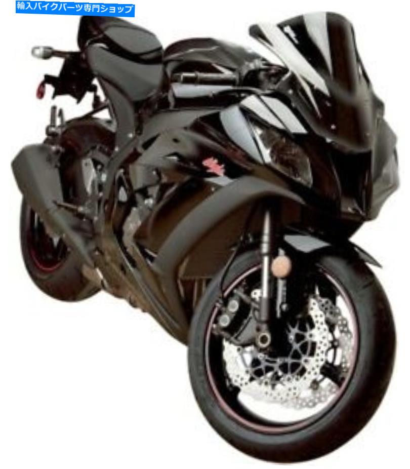 Windshield ゼロ重力16-263-01二重バブルフロントスクリーンクリア ZERO GRAVITY 16-263-01 Double Bubble Windscreen Clear【並行輸入品】
