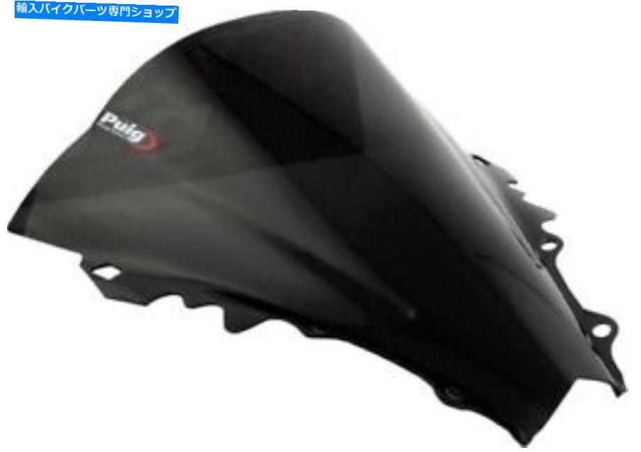 Windshield ピングレーシングフロントスクリーンダークスモーク＃4059-FヤマハYZF-R6 2006-2007 Puig Racing Windscreen Dark Smoke #4059-F Yamaha YZF-R6 2006-2007【並行輸入品】｜Us Custom Parts Shop USDM