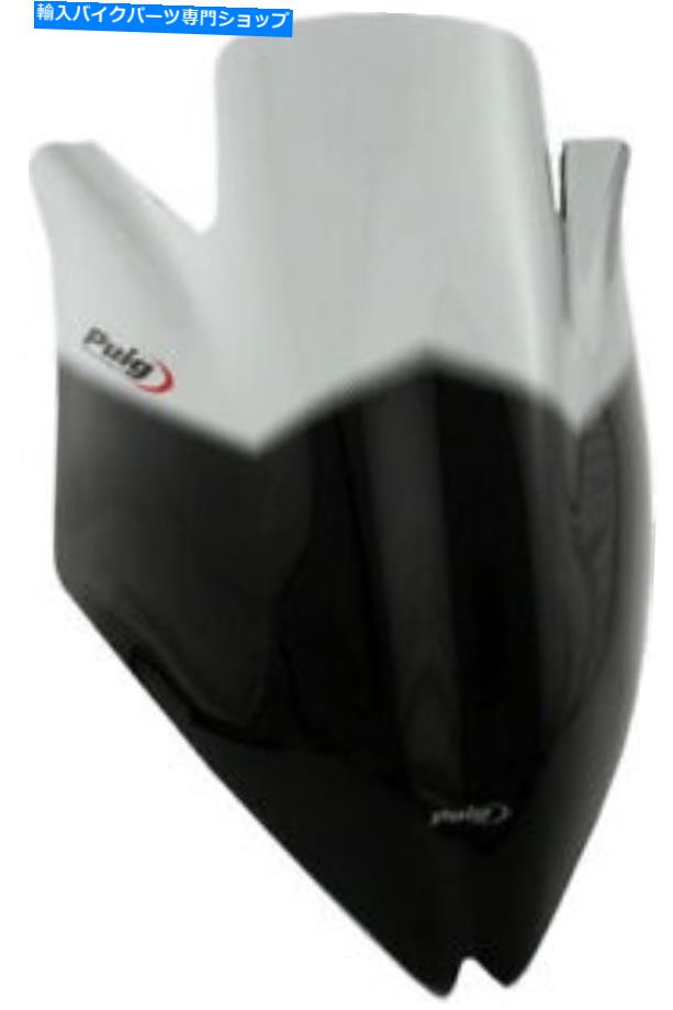 Windshield Puig Racing Windscreenの煙4361H Puig Racing Windscreen Smoke 4361H【並行輸入品】