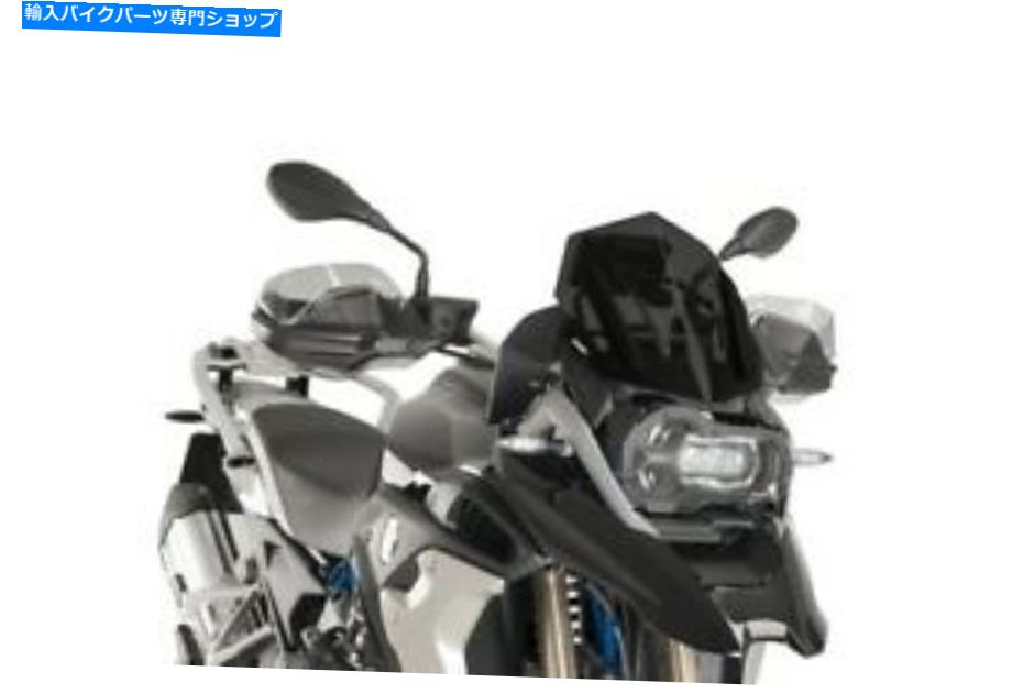 Windshield Puig 3mmレーシングフロントスケーン暗い煙BMW R 1200 GS / Adventure Puig 3mm Racing Windscreen Dark Smoke BMW R 1200 GS/Adventure【並行輸入品】