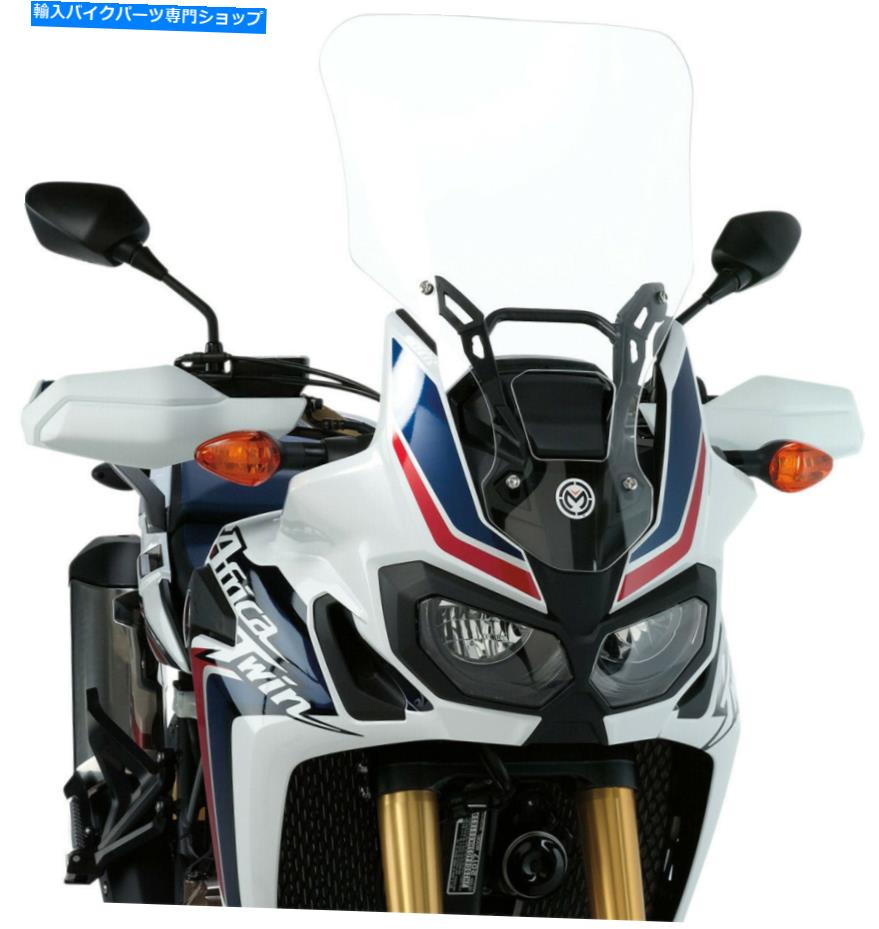 Windshield ムースレーシングアドベンチャーツアーウインドスクリーンウインドシールド背の高い+ 4 \