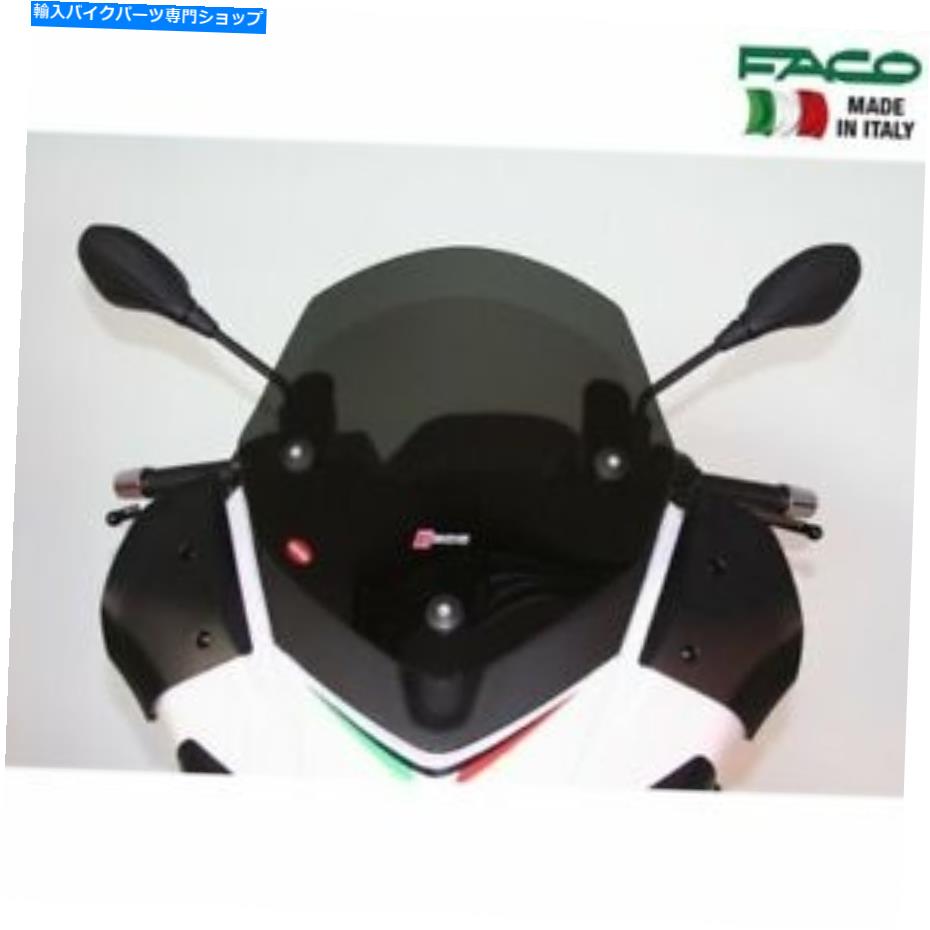 Windshield FACO 28075フェアリングスモークウィンドスクリーンAprilia SR MAX 300 2011 2014 Faco 28075 Fairing Smoke Windscreen Aprilia Sr Max 300 2011 2014【並行輸入品】