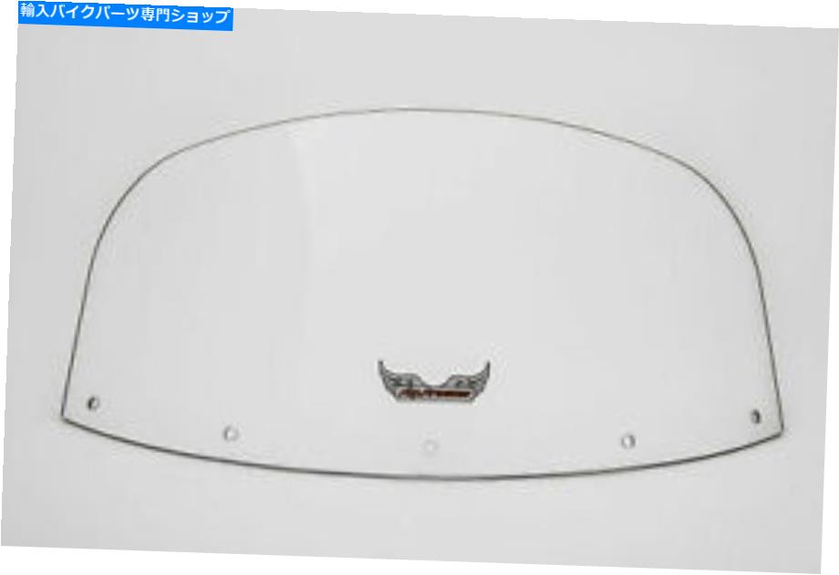 Windshield SlipStreamer S-192-10 Voyager / Vaqueroの交換用フロントガラス、10インチ。クリア Slipstreamer S-192-10 Voyager/Vaquero Replacement Windshield, 10in. Clear【並行輸入品】