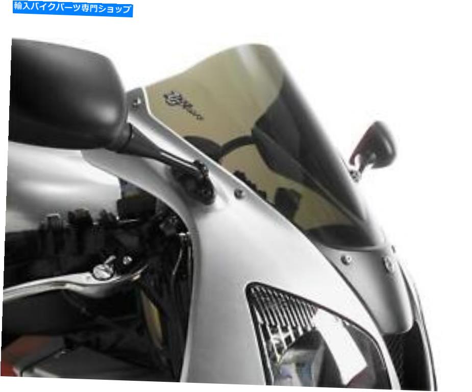 Windshield ゼロ重力16-408-19ダブルバブルフロントスクリーンダークスモーク ZERO GRAVITY 16-408-19 Double Bubble Windscreen Dark Smoke【並行輸入品】