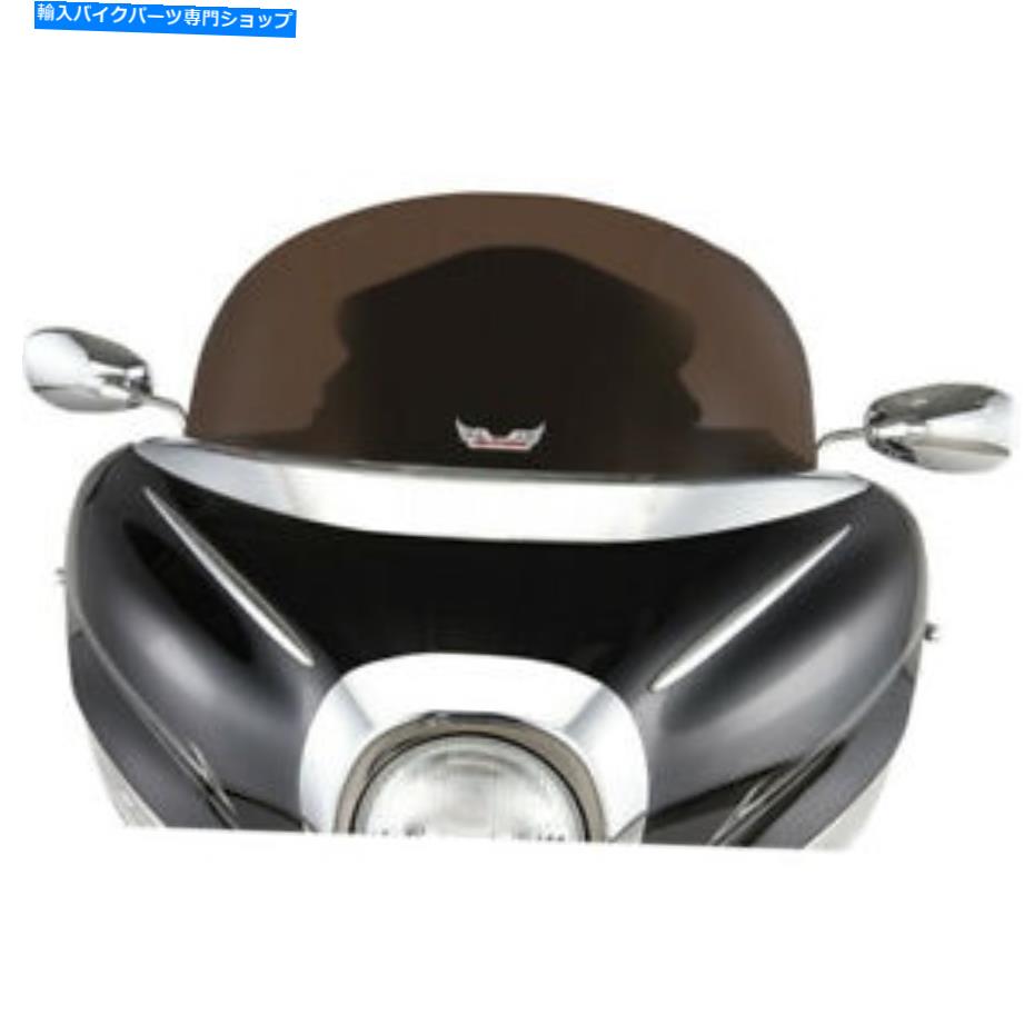 Windshield スリップストーマールーサイトウインドシールド - 10インチ - スターベンチャー（ダークスモーク）S-142-10DS Slipstreamer Lucite Windshield - 10\