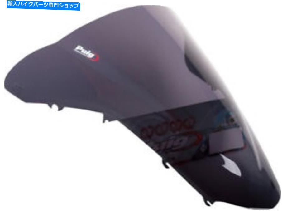 Windshield プイグレーシングスポーツバイクフロントスケーンフロントガラスダークスモーク - 1097-F PUIG Racing Sportbike Windscreen Windshield Dark Smoke - 1097-F【並行輸入品】