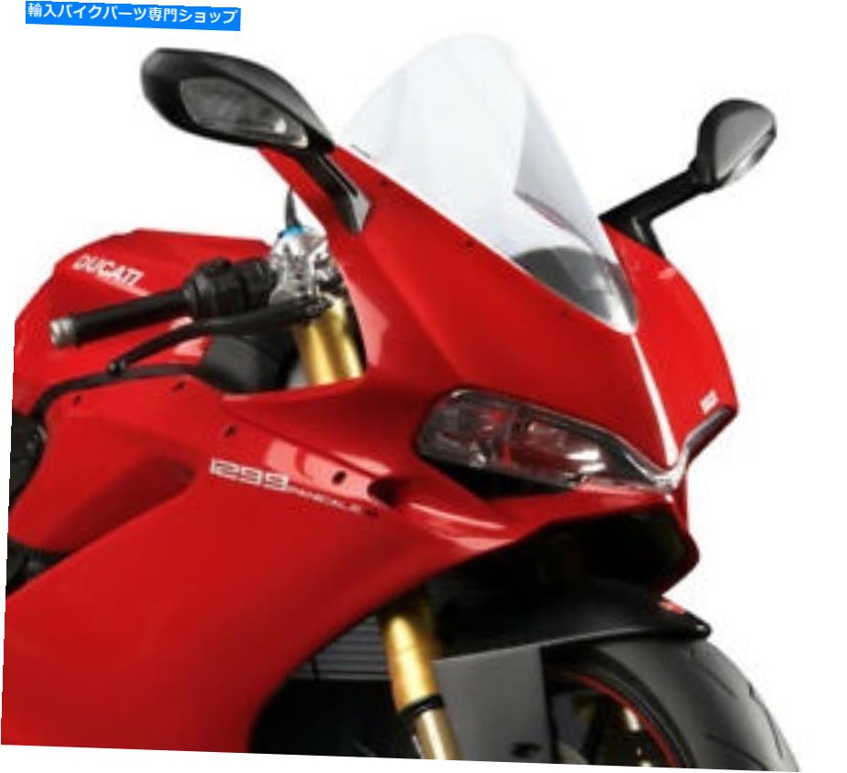 Windshield Ducati 1299/959のためのクリアレーシングフロントスケーンパイグ7621W PAIIGALE. Clear Racing Windscreen Puig 7621W For Ducati 1299/959 Panigale【並行輸入品】
