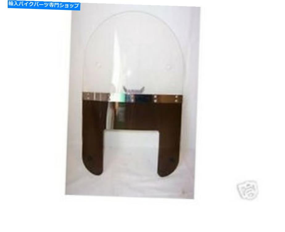 Windshield フロントガラス2トーンハーレーFXST / C THRU 94スリップストーマーHD-1スモーク色合いNEW Windshield 2-tone Harley FXST/C thru 94 Slipstreamer HD-1 Smoke Tint New【並行輸入品】