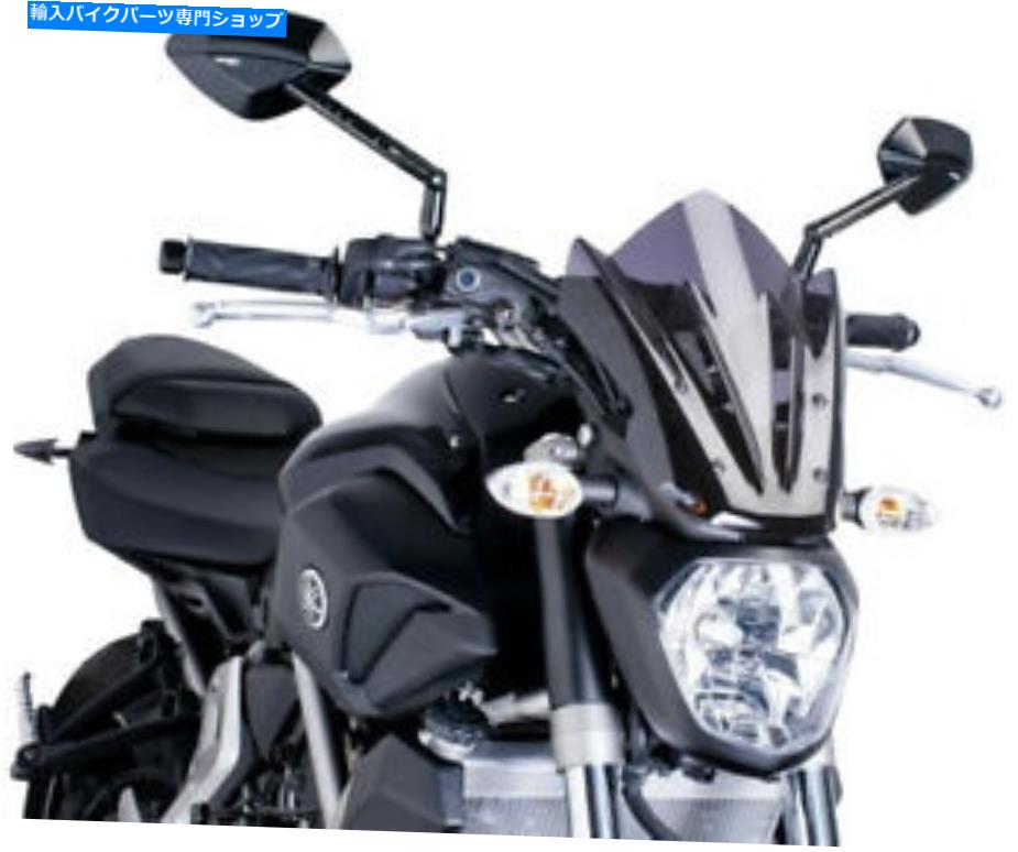 Windshield Puig Naked Bike Windscreens Dark Smoke Sport 7015F PUIG Naked Bike Windscreens Dark Smoke Sport 7015F【並行輸入品】