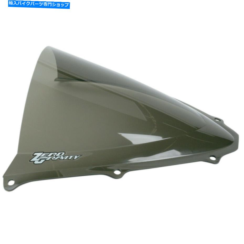 Windshield ゼロ重力ダブルバブルウィンドスクリーン - GSXR 6/750（煙）16-110-02 Zero Gravity Double Bubble Windscreen - GSXR 6/750 (Smoke) 16-110-02【並行輸入品】