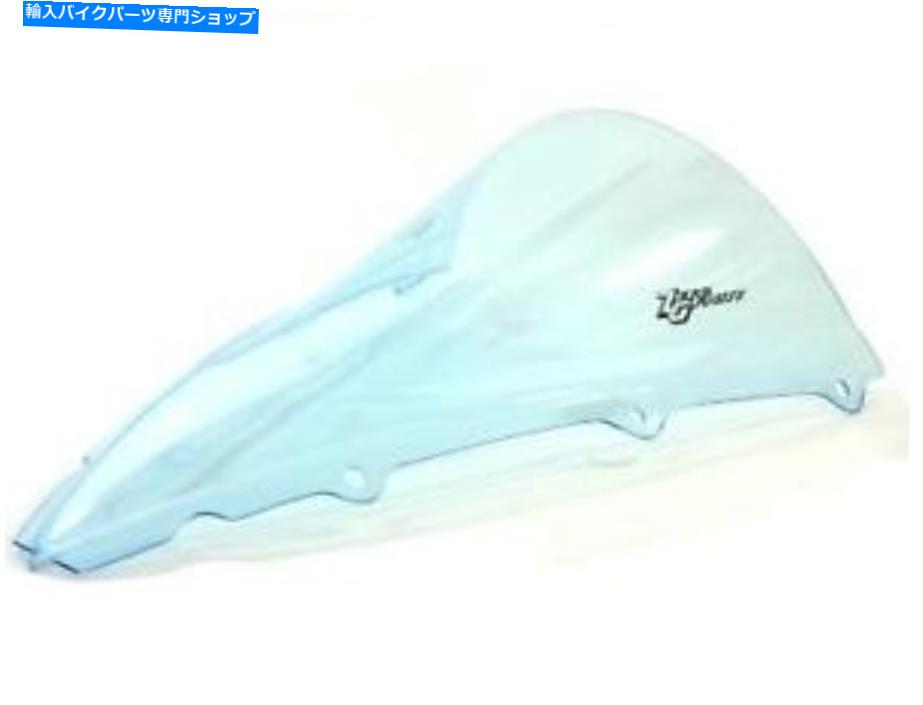 Windshield 02-03ヤマハR1のための青い二重バブルのフロントウィンドスクリーンゼロ重力16-538-05 Blue Double Bubble Windscreen Zero Gravity 16-538-05 For 02-03 Yamaha R1【並行輸入品】