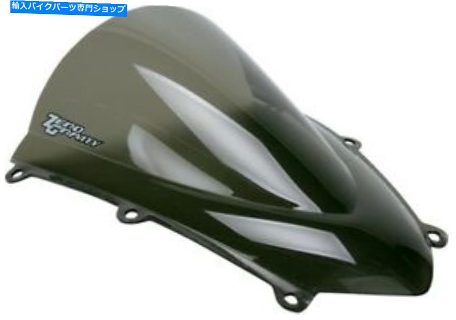 Windshield 軽量煙ダブルバブルウィンドスクリーンゼッグ。 07-12 Honda CBR600RRのための16-407-02 Light Smoke Double Bubble Windscreen ZeG. 16-407-02 For 07-12 Honda CBR600RR【並行輸入品】