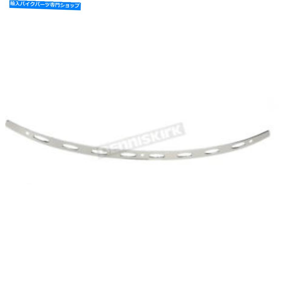 Windshield メンフィス色合い磨かれた楕円風防ガラストリム - MEM0946 Memphis Shades Polished Ellipse Windshield Trim - MEM0946【並行輸入品】
