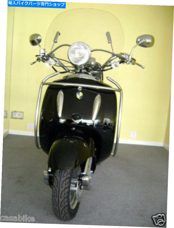 Windshield スクーターウィンドシールド - ウィンドバッグヴァイザー - ウィンズチャッツレテロラスクーターZnen. Scooter Windschild-Windabweiser-Windschutz Retroroller Scooter Znen【並行輸入品】