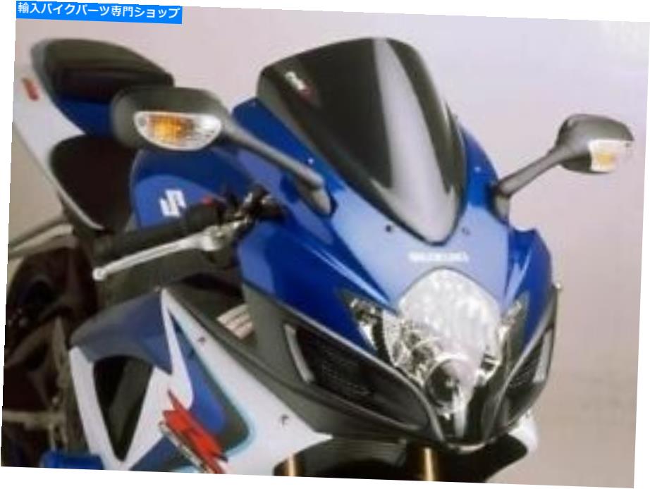 Windshield Puig Racing Windscreenブラック＃4055-NスズキGSX-R600 / GSX-R750 2006-2007 Puig Racing Windscreen Black #4055-N Suzuki GSX-R600/GSX-R750 2006-2007【並行輸入品】