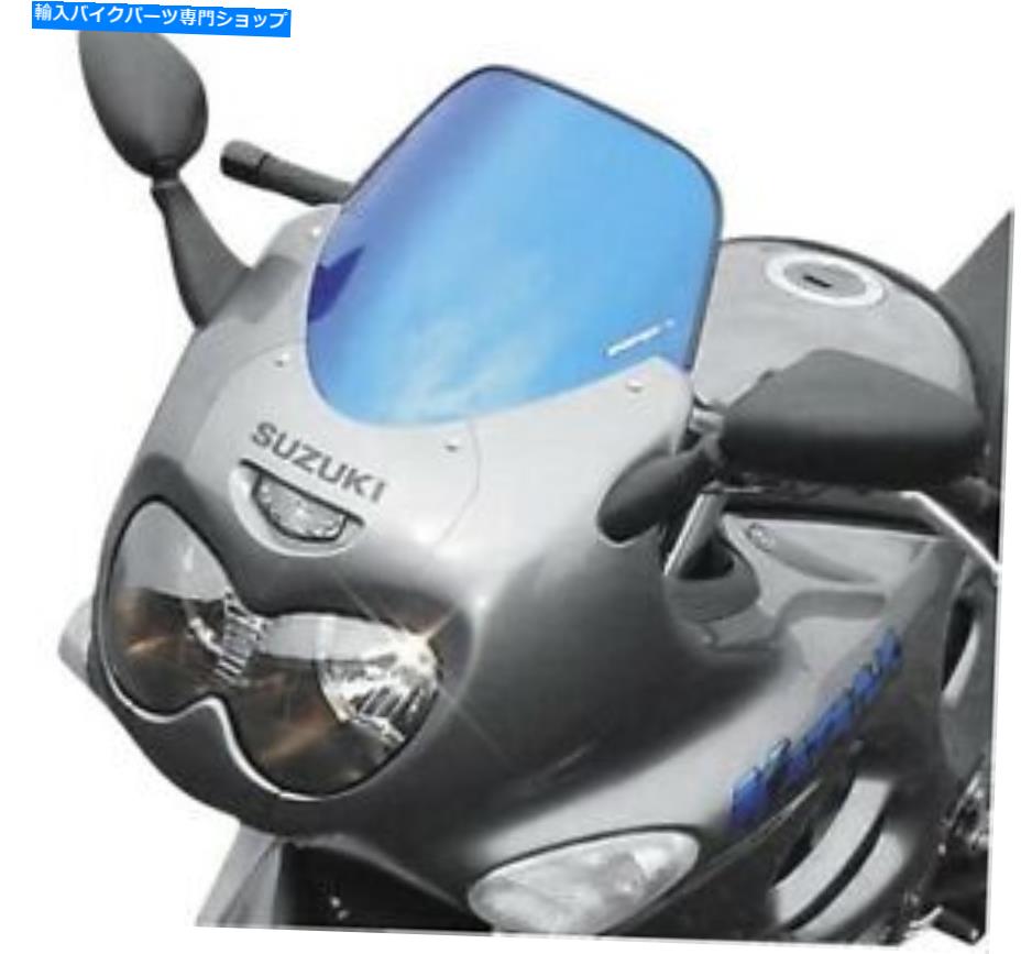 Windshield Sportech Classic Chrome Windscreen Blue Chrome 45491096 Sportech Classic Chrome Windscreen Blue Chrome 45491096【並行輸入品】
