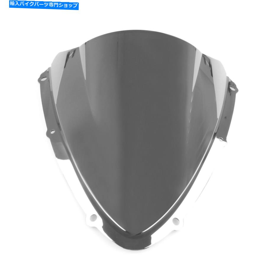Windshield スズキGSXR600750 2008-2010 K8クロムのためのフロントガラスのハンドスクリーン二重バブル Windshield WindScreen Double Bubble For Suzuki GSXR600750 2008-2010 K8 Chrome【並行輸入品】