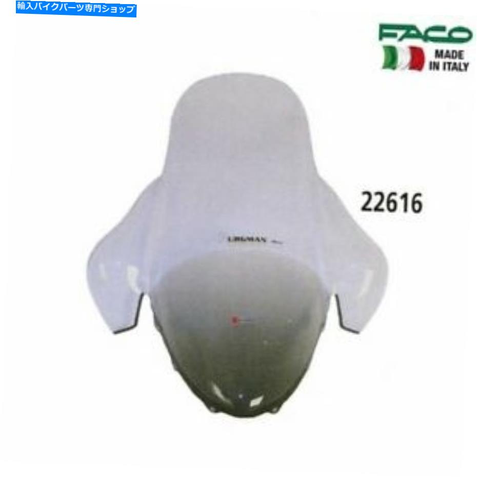 Windshield FACO 22616ウィンドスクリーン4mm鈴木のためのねじ付き4mm 2003年400 2003 2006 Faco 22616 Windscreen 4MM With Screws For Suzuki An Burgman 400 2003 2006【並行輸入品】