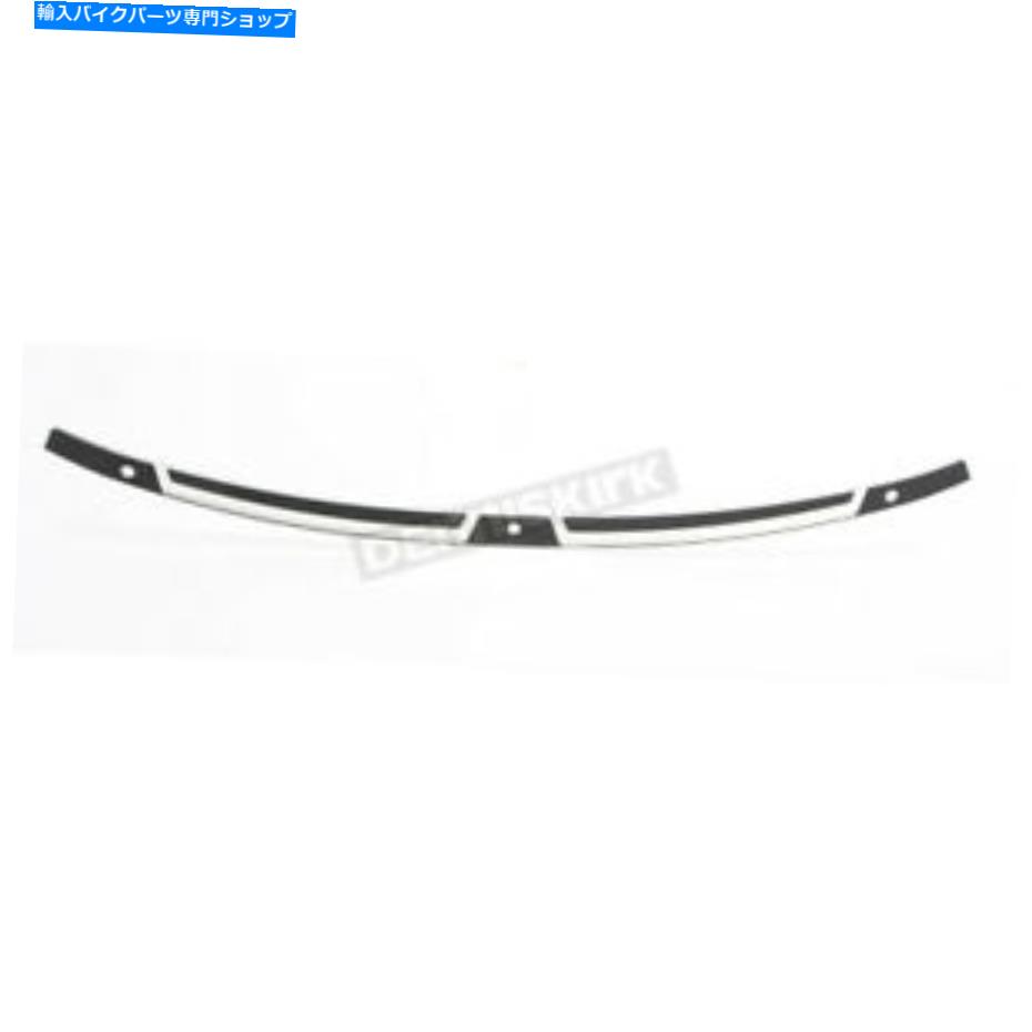 Windshield Klock Werks黒コントラストフレアシリーズFlw Windshield Trim - 2350-0321 Klock Werks Black Contrast Flare Series FLW Windshield Trim - 2350-0321【並行輸入品】