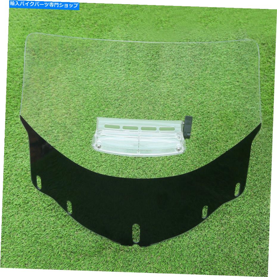 Windshield ホンダGL1800 01-17 14 15 16 Front Clear Windscreen Windshield & Air Vent Fit For Honda GL1800 01-17 14 15 16【並行輸入品】