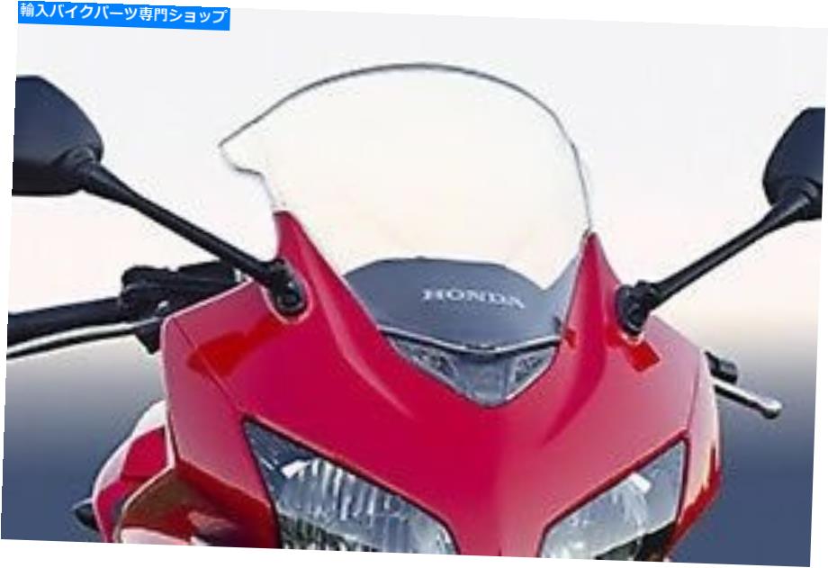 Windshield ホンダCBR500R CBR 500R ABS背の高いフロントガラススポーツスクリーンクリア2013 13 HONDA CBR500R CBR 500R ABS TALL WINDSHIELD SPORT SCREEN CLEAR 2013 13【並行輸入品】