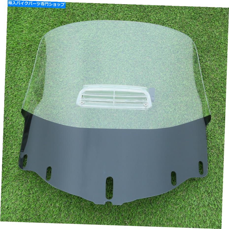 Windshield ホンダGL1800 GL 1800 01-17用フロントクリアフロントウインドフロントガラス＆エアベント Front Clear Windscreen Windshield & Air Vent For For Honda GL1800 GL 1800 01-17【並行輸入品】